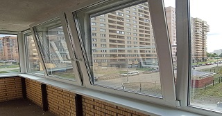 Остекление балкона Партизанск цена от 9645 руб. м/п. за 49 часов